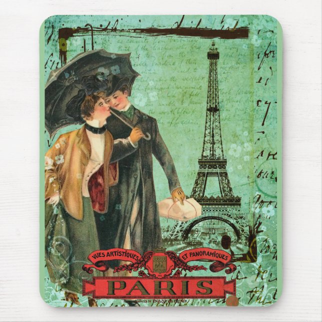 April in Paris Mousepad (Front)