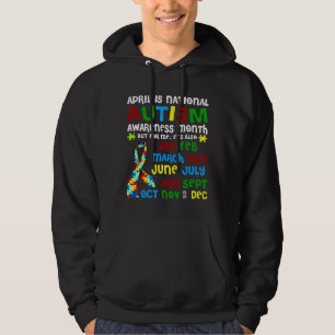 April Is National Autism Awareness Month 1 Hoodie