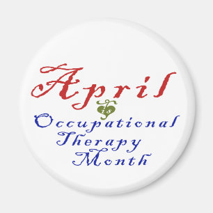 April is Occupational Therapy Month Magnet