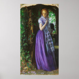 April Love (by Arthur Hughes) Poster