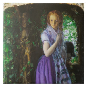 April Love (by Arthur Hughes) Tile