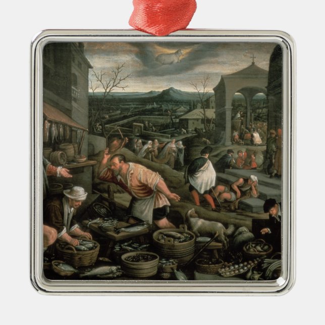 April Metal Tree Decoration (Front)