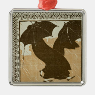 April Metal Tree Decoration