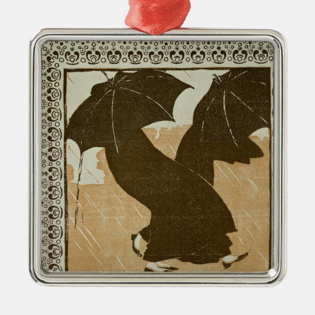 April Metal Tree Decoration (Front)