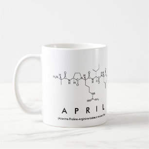 April peptide name mug