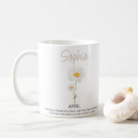 April Personalised Birth Flower