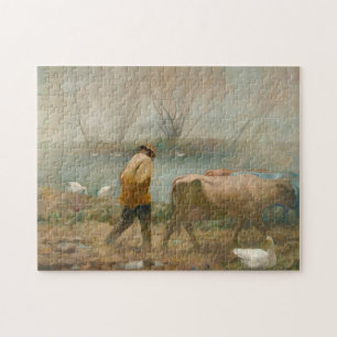 April Rain by Newell Convers Wyeth Jigsaw Puzzle