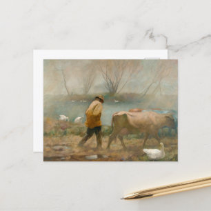 April Rain by Newell Convers Wyeth Postcard