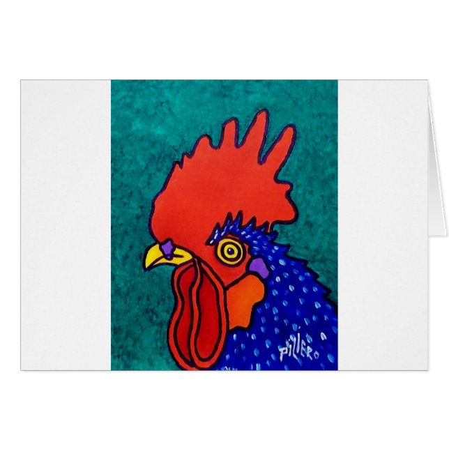 April Rooster (Front Horizontal)