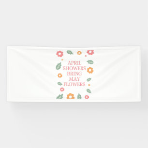 april shower bring may flowers banner