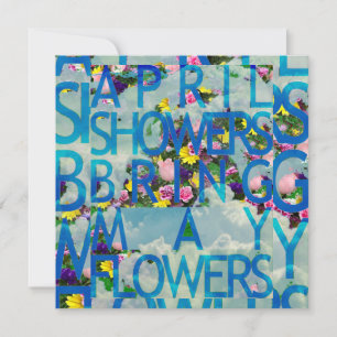 april showers