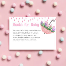 April Showers Bring May Flowers Baby Shower Book 