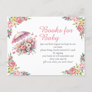 April Showers Bring May Flowers Books for Baby Postcard