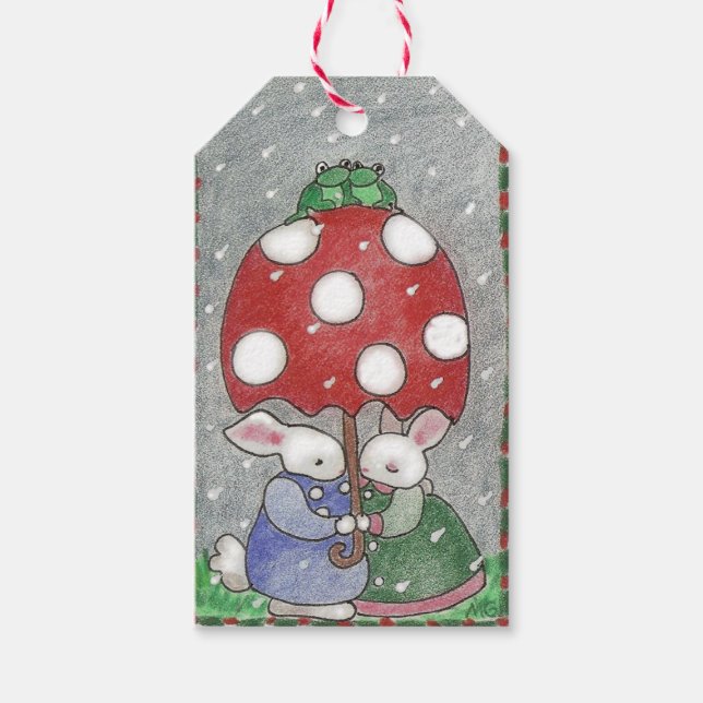 April Showers gift tag (Front)