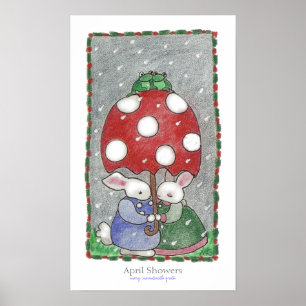 April Showers Poster