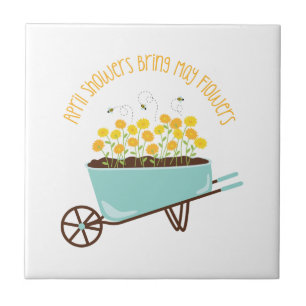 April Showers Tile