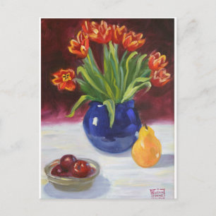 April Tulips Postcard