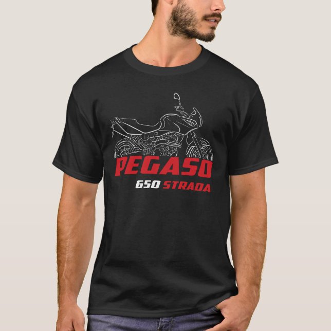 Aprilia Pegaso 650 Strada 2006-2011 T-Shirt (Front)