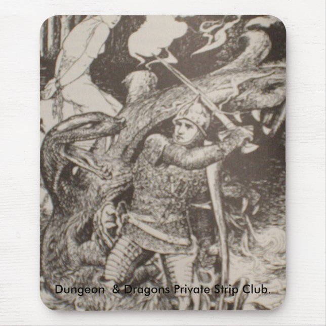 Aprils 2008 new books 211, Dungeon  & Dragons P... Mouse Mat (Front)