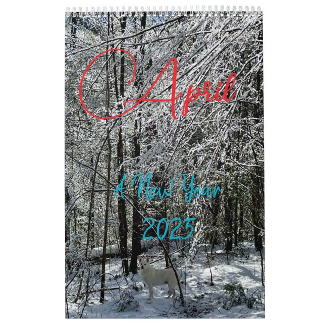 April's new year calendar (Cover)