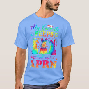 APRN Tie Dye Favourite Nurse Easter T-Shirt