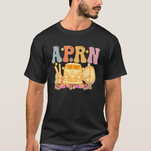 APRN Week Groovy Appreciation Day For Women T-Shirt (Front)