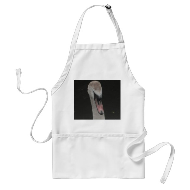 Apron Baby Swan Face (Front)