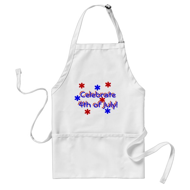 Apron - Celebrate 4th of July (Front)