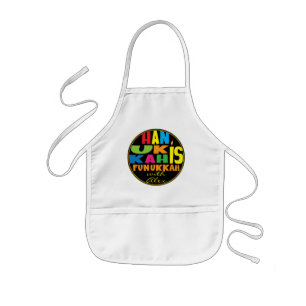 Apron Chidren's a Hanukkah is Funukkah Chanukah