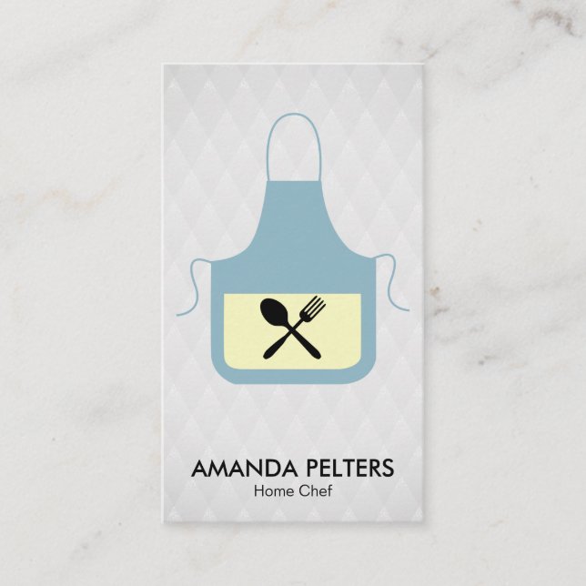 Apron | Cook Chef Business Card (Front)