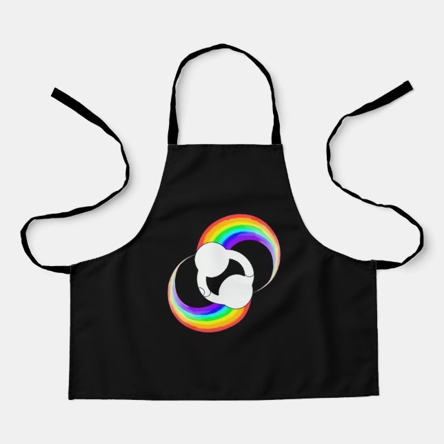 apron _ dance _ black (Front)