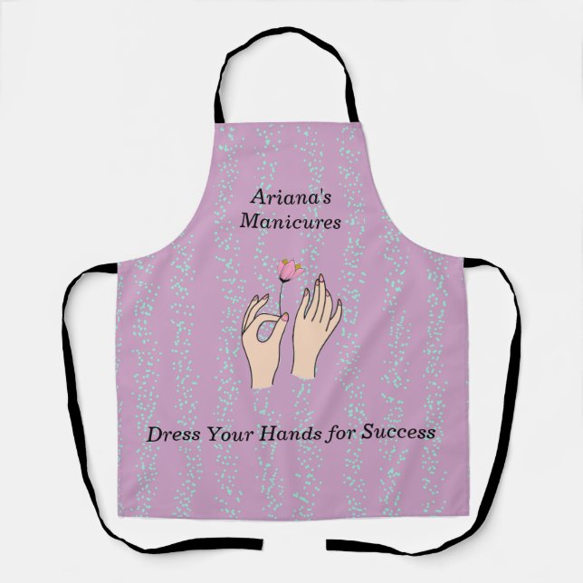 Apron Design for Manicure Business (Front)
