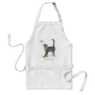 Apron Featuring Tabatha, the Tabby