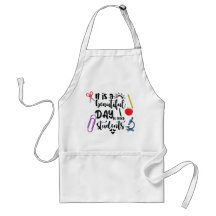 Apron for a teacher