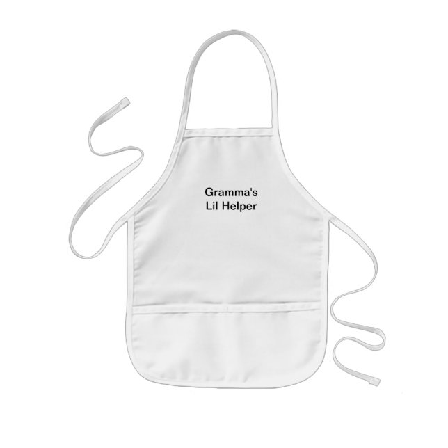 apron for a toddler (Front)