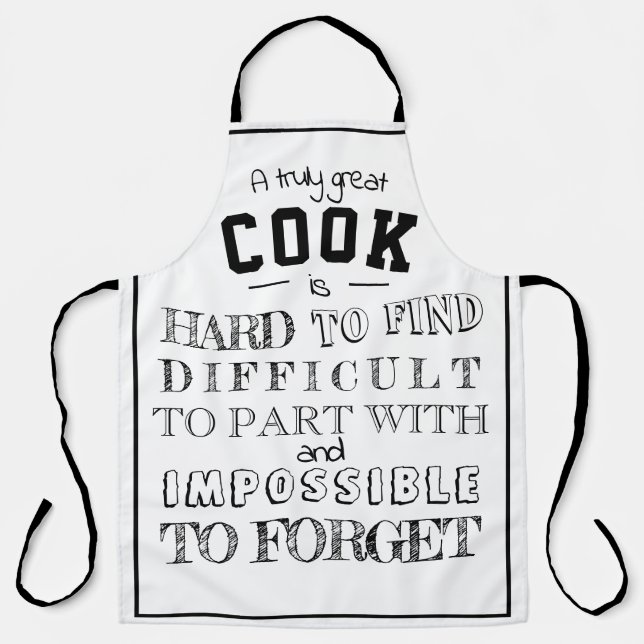 Apron for husband grandfather grillmaster for men (Front)