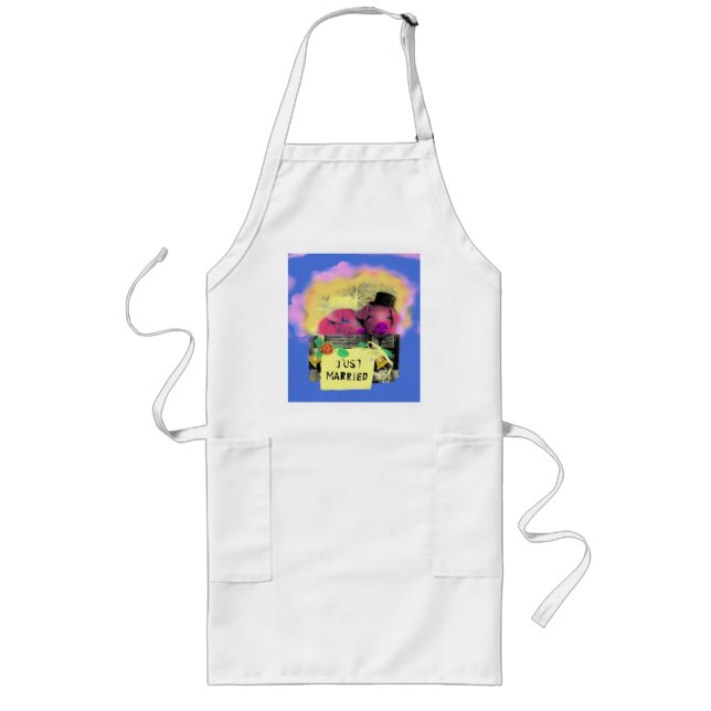 apron "funny pigs" (Front)