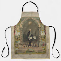 Apron - George Washington as a Freemason