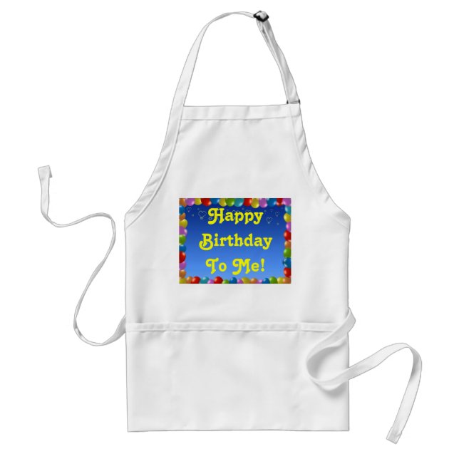 Apron Happy Birthday To Me (Front)