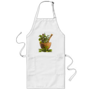 Apron--Herbs Long Apron