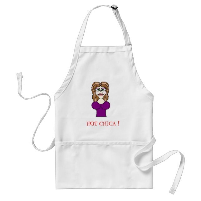 Apron, HOT CHICA ! Standard Apron (Front)