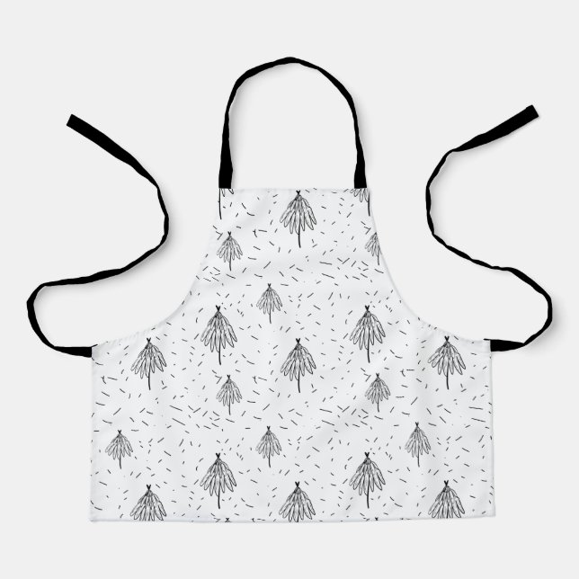 Apron Kids (24 x 20 in) - Tree Pattern (Front)