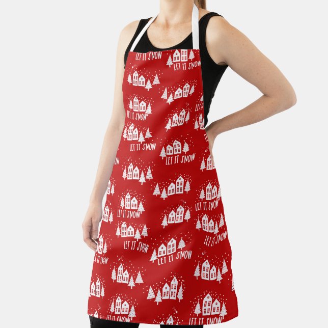 Apron Large (68,6 x 86,4 cm) - Christmas Pattern (Insitu)