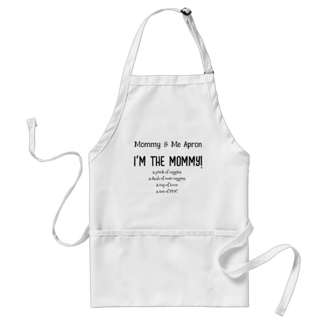 APRON - Mummy & Me Apron - for Women - FUNNY GIFT (Front)