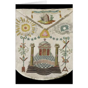 Apron of a Master of Saint-Julien Lodge in