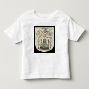 Apron of a Master of Saint-Julien Lodge in Toddler T-Shirt
