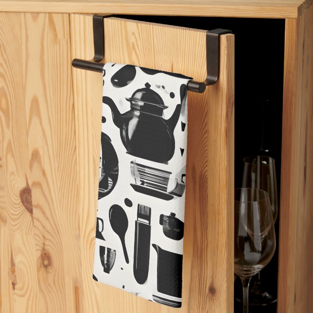 apron paño de cocina tea towel (Thirds Fold)