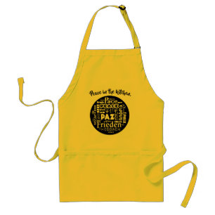 Apron Peace in the kitchen multiple language