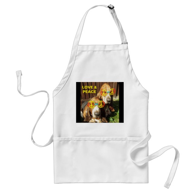Apron Pets Love Peace (Front)
