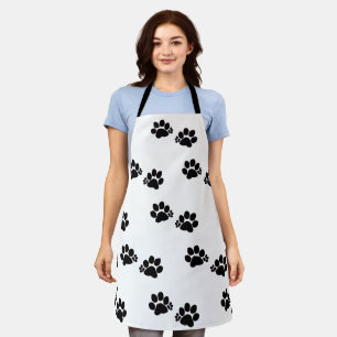 Apron - Polydactyl Paw Prints